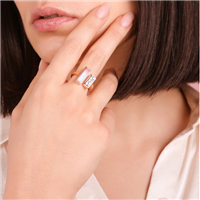 Ringe Bronzallure Dame Alba in  Metall-Legierung Madreperla WSBZ01851WLA - WSBZ01851WLA